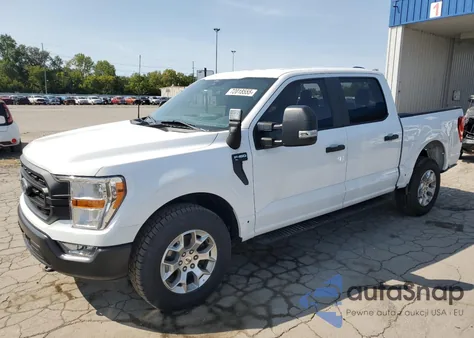 2022 Ford F150 Police Responder из США, поврежденный, VIN 1FTFW1P81NKE09436